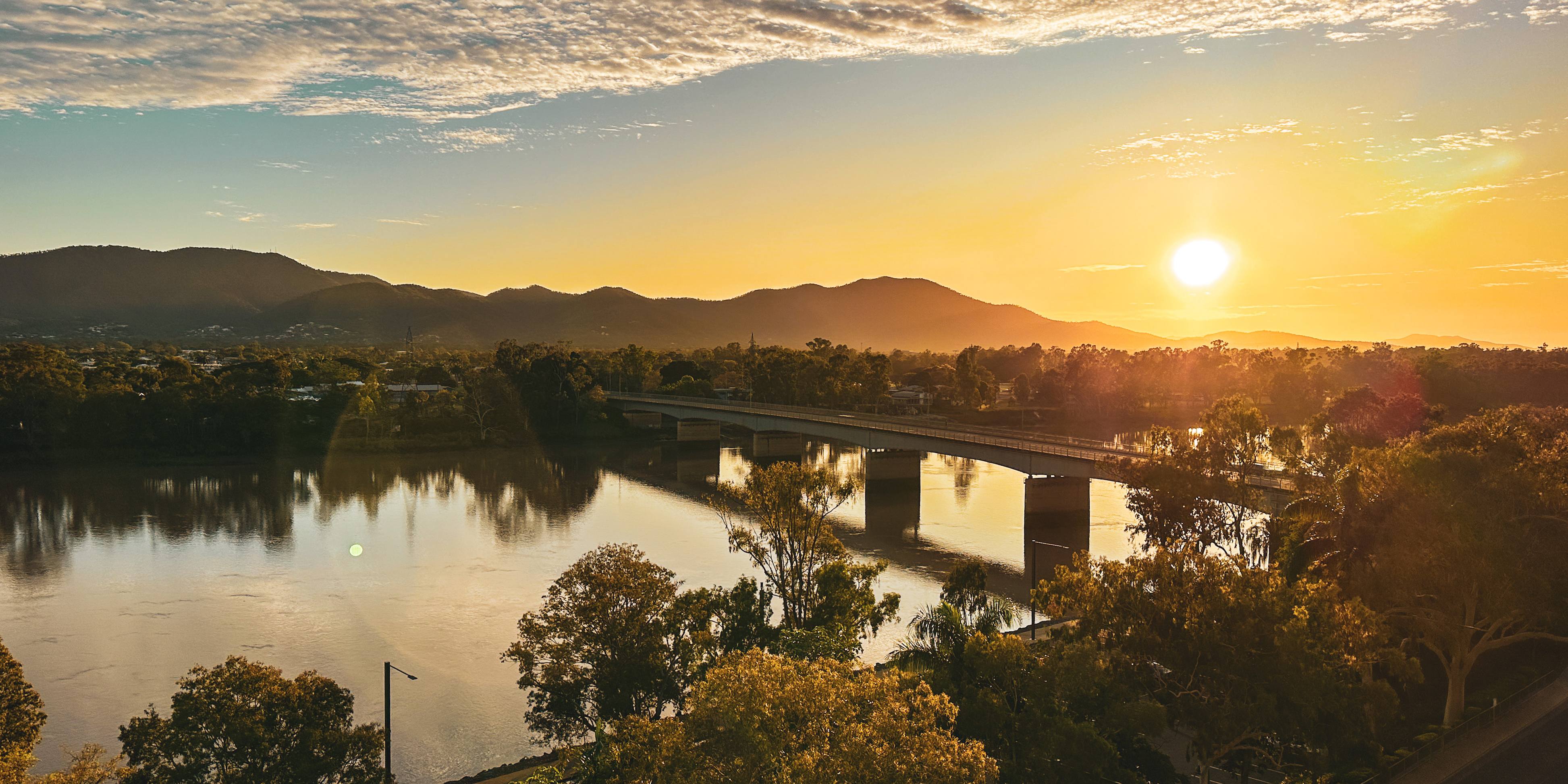 Sunrise over the Fitzroy River