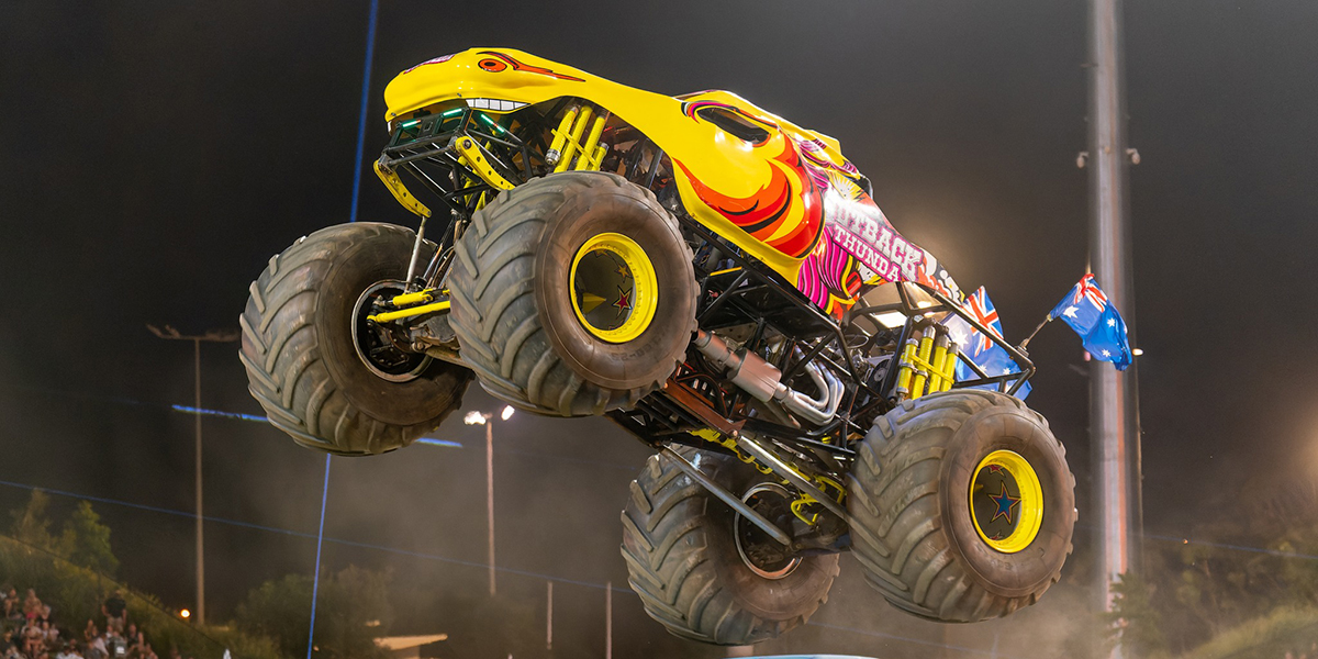 Facebook banner of Monster Truck event