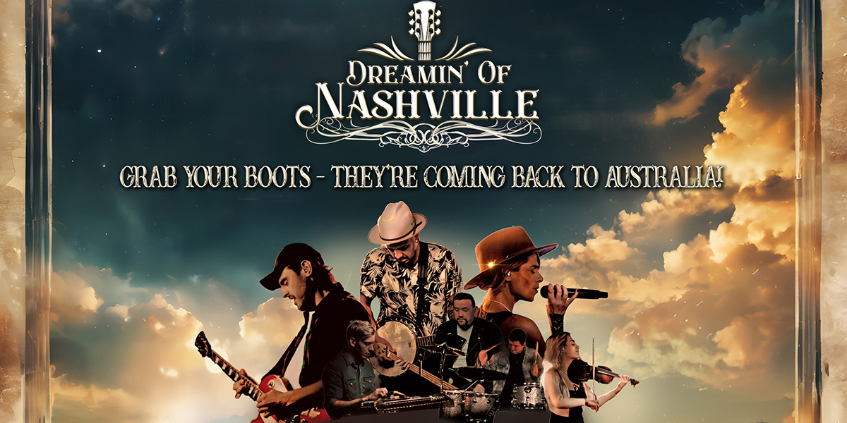 banner reading Dreamin' of Nashville